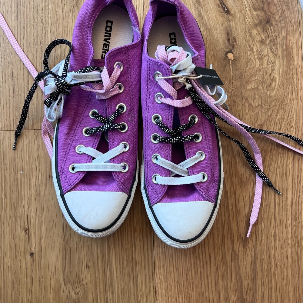 New with tags - Converse Women's Two-Tone Pink / Purple Sneakers